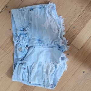 American eagle jean shorts